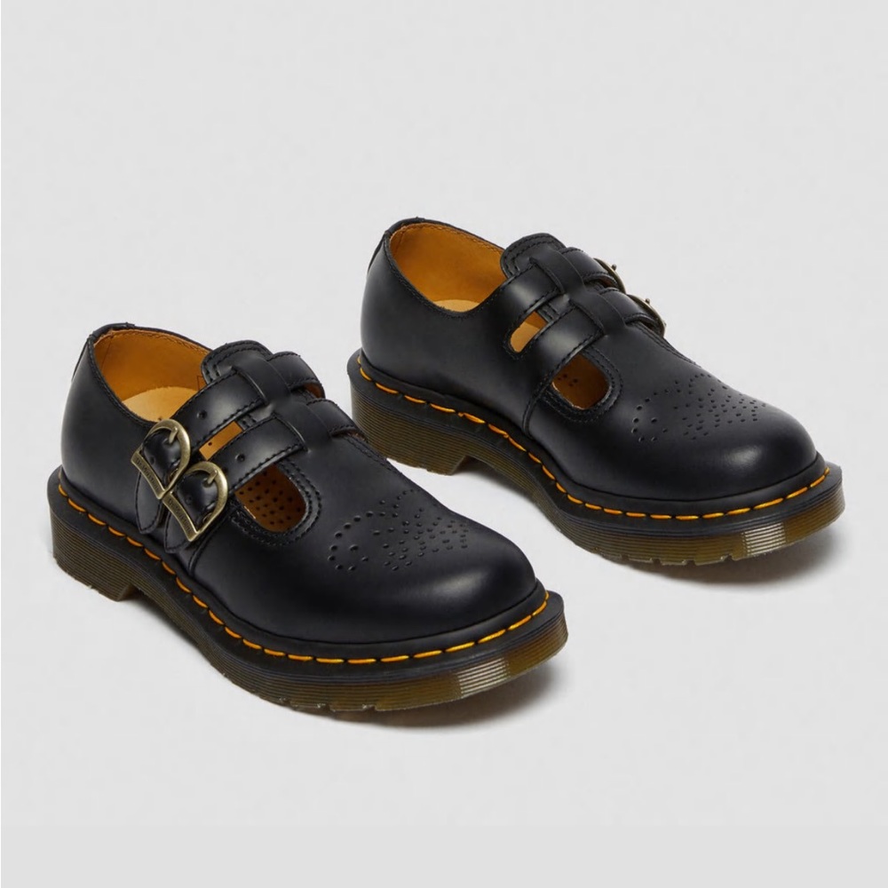 *SOLD* DR MARTENS 8065 smooth mary janes black size 38